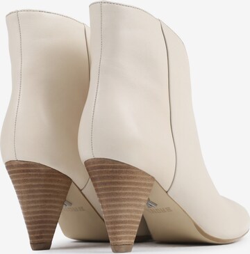 BRONX Ankle Boots 'Leiy-Ah' in Weiß