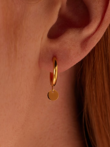 Lucardi Earrings 'Grace' in Gold