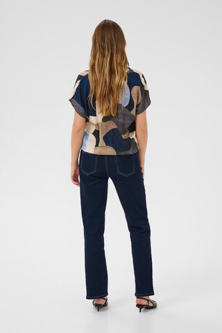 CULTURE Bluse 'Dana' i blandingsfarvet