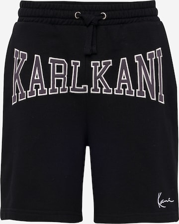 regular Pantaloni di Karl Kani in nero: frontale