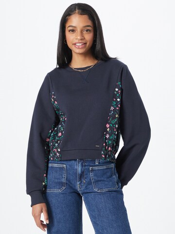 Pepe Jeans Sweatshirt 'PALM' in Blue: front