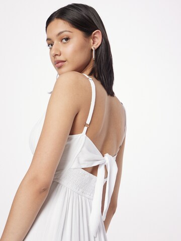 HOLLISTER - Vestido de verão em branco