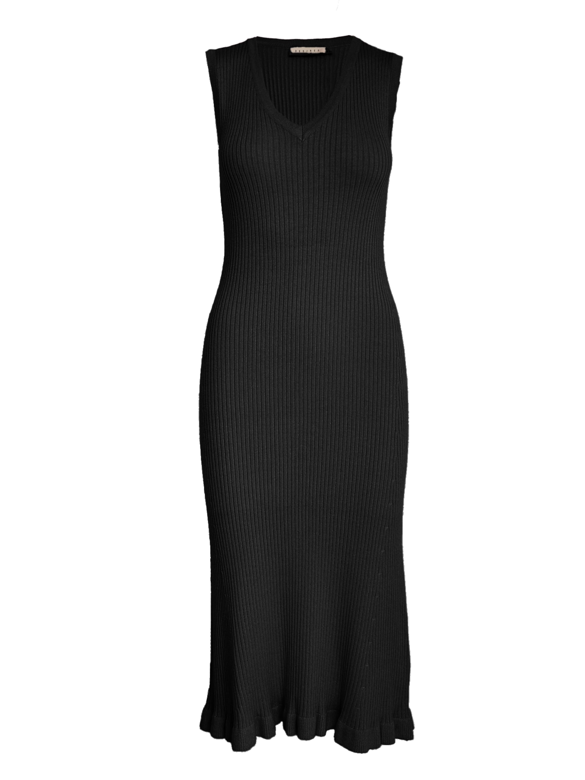 Robes en maille 'Aneli' DESIRES en noir : devant