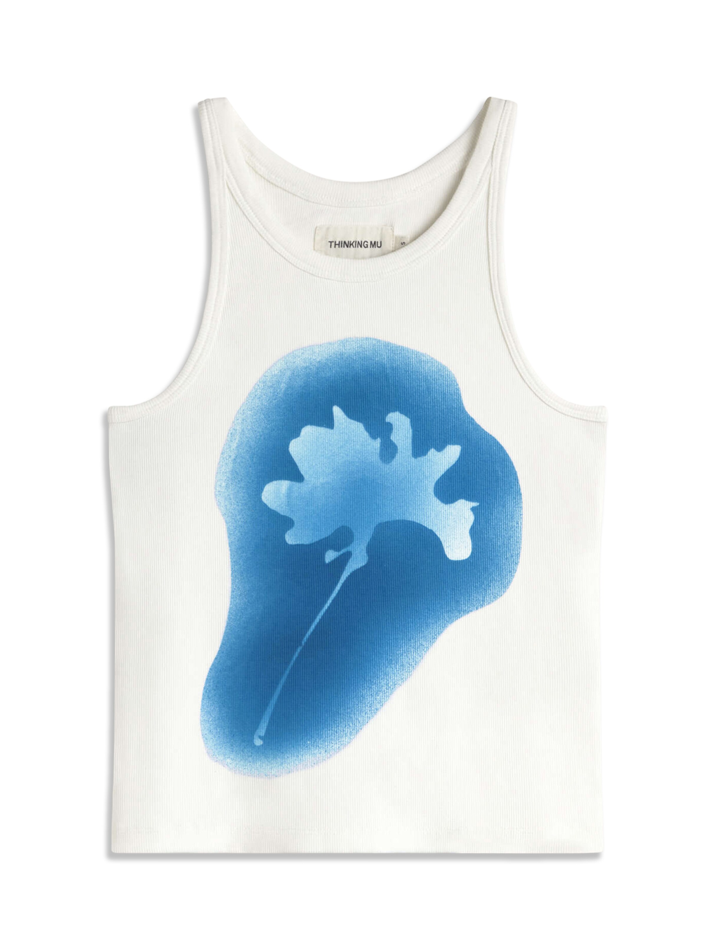 Thinking MU Top ' HARRIET ' in White: front