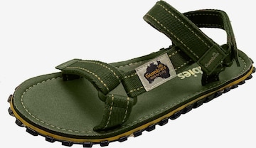Gumbies Sandals 'Gumbies Tracker' in Green: front
