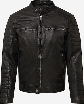 BE EDGY Between-Season Jacket 'Mask' in Black: front