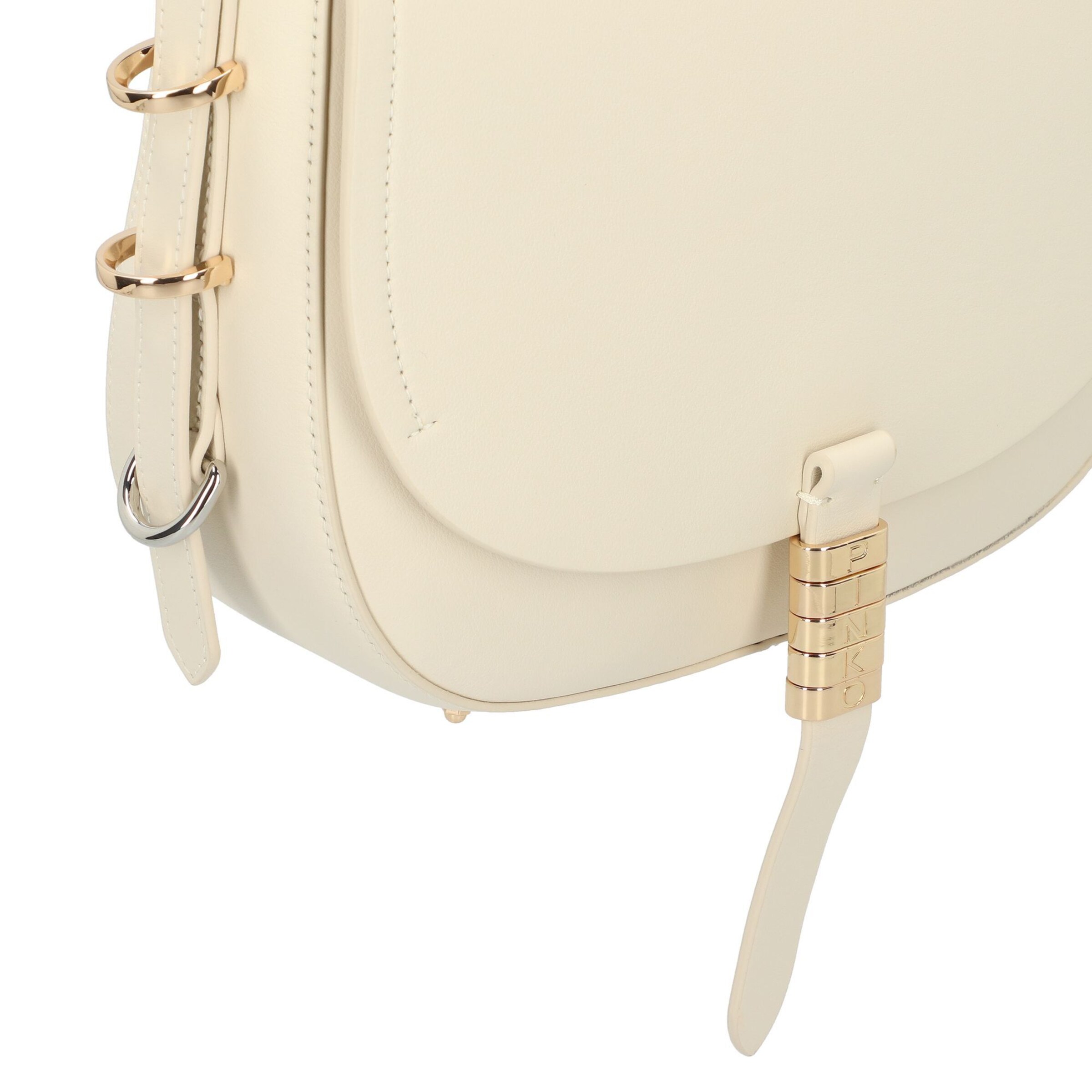 PINKO Crossbody bag 'Saddle' in White