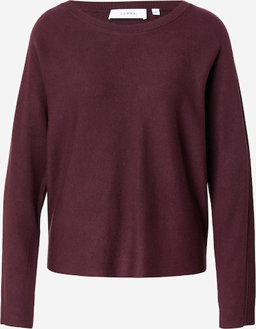 raudona COMMA Megztinis: priekis