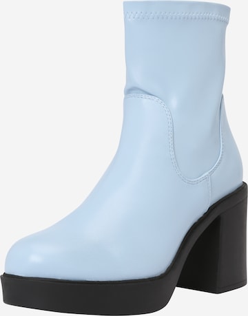 Bianco Bootie 'JASSY' in Blue: front