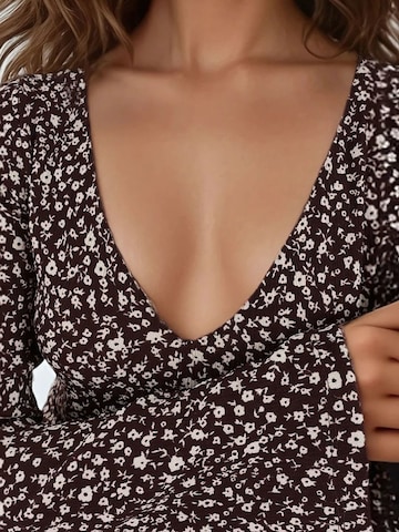 Hiccup Dress 'Maxi' in Brown