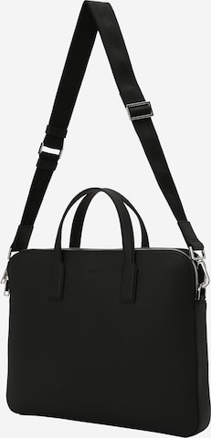 BOSS Orange Document Bag 'Crosstown' in Black