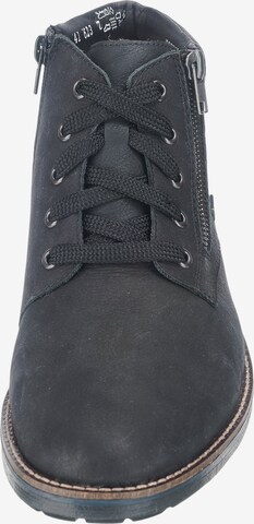 Rieker Lace-Up Boots in Black