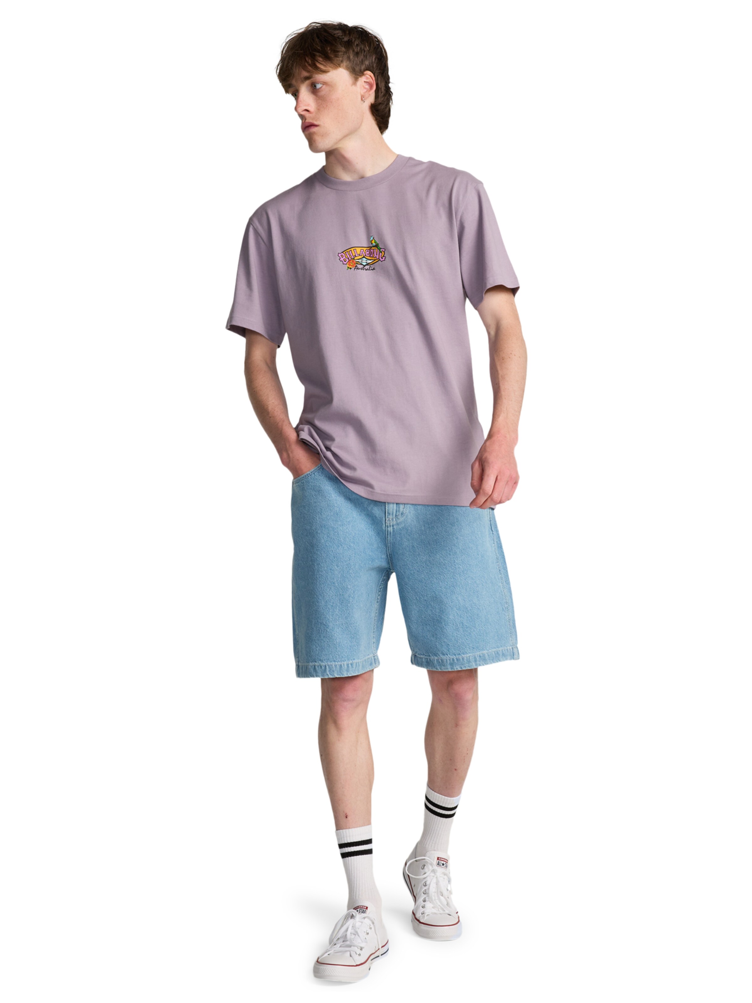 BILLABONG Shirt 'Origin' in Purple