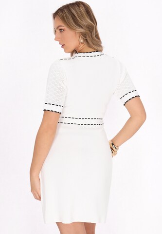 faina Kleid 'Fashion Look' in Weiß