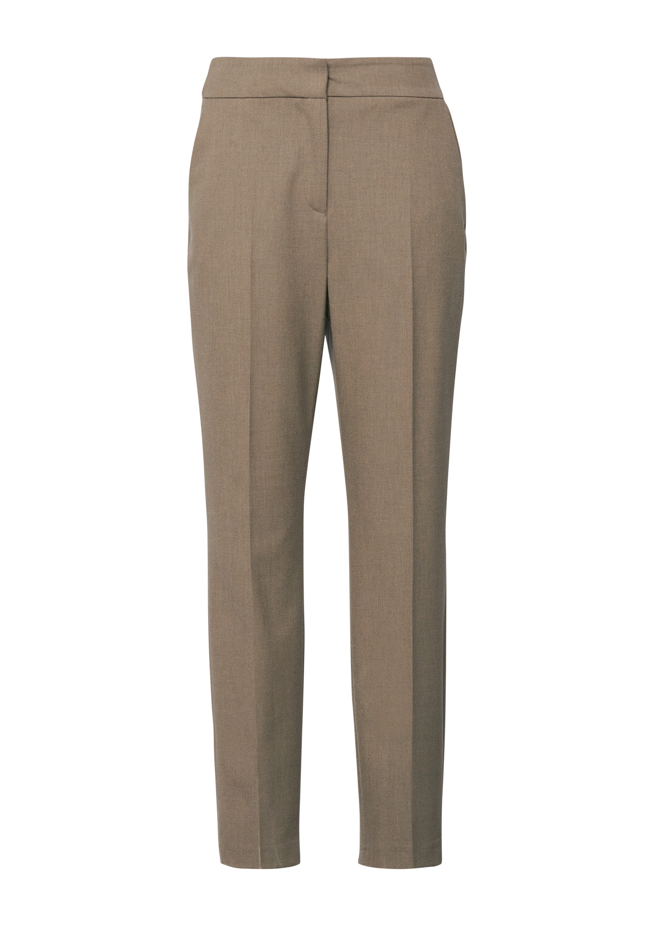 s.Oliver Tapered Hose in Braun: Vorderseite