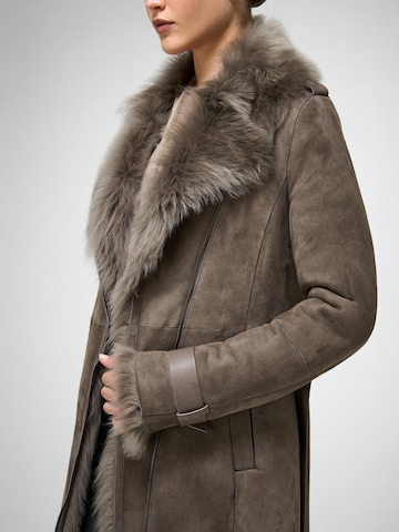 V S P Vinterfrakke 'Lyza' i grå