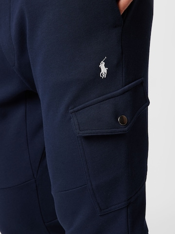 Polo Ralph Lauren Zwężany krój Bojówki w kolorze niebieski