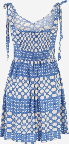 CULTURE Sukienka 'Santori' w kolorze niebieski