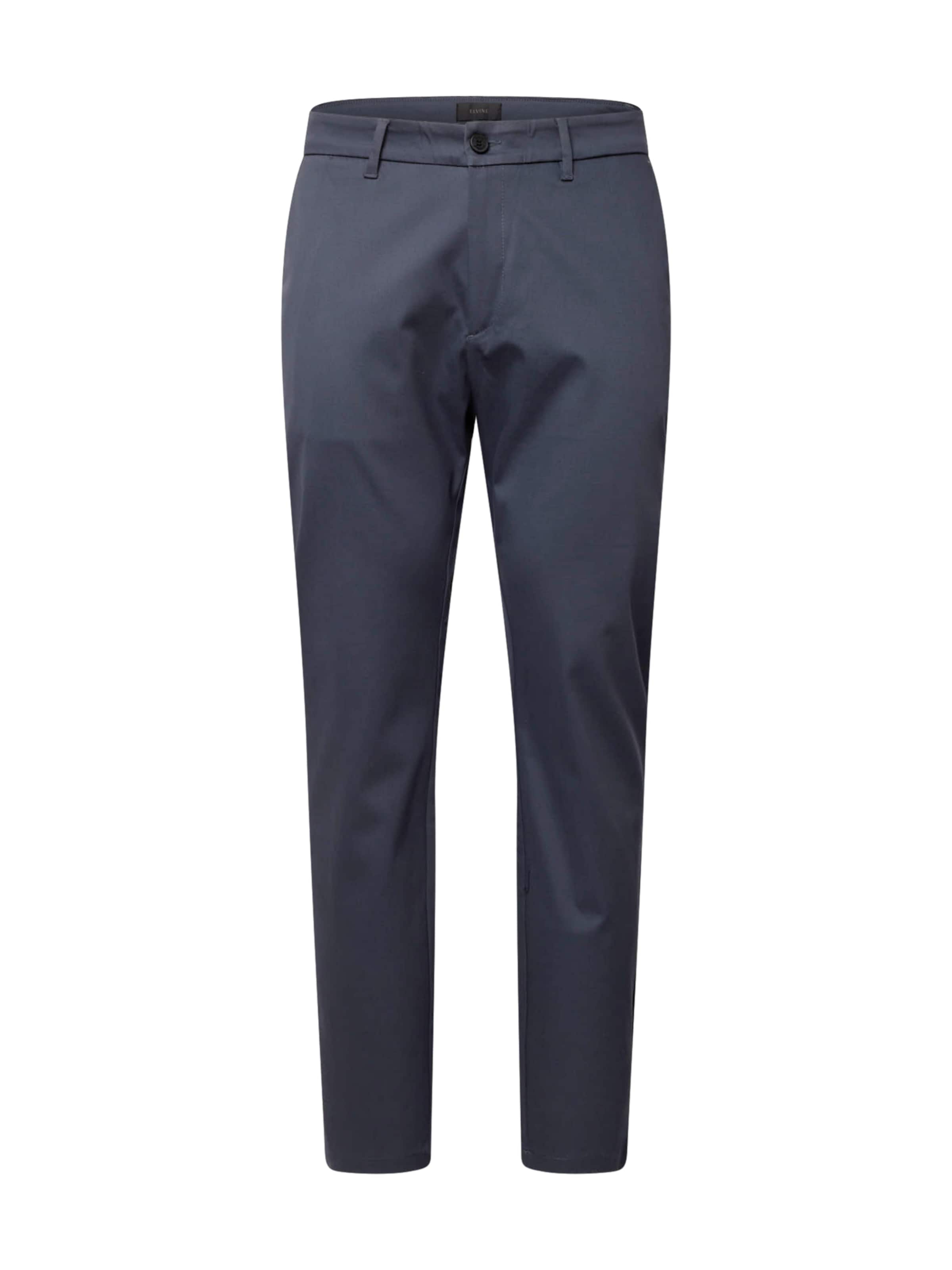 elvine Обычный Брюки-чинос 'Crimson' в Синий: спереди