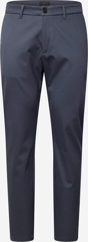 elvine Regular Chino Pants 'Crimson' in Blue: front