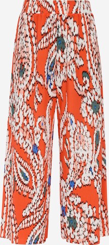 s.Oliver Wide leg Pants in Orange: front