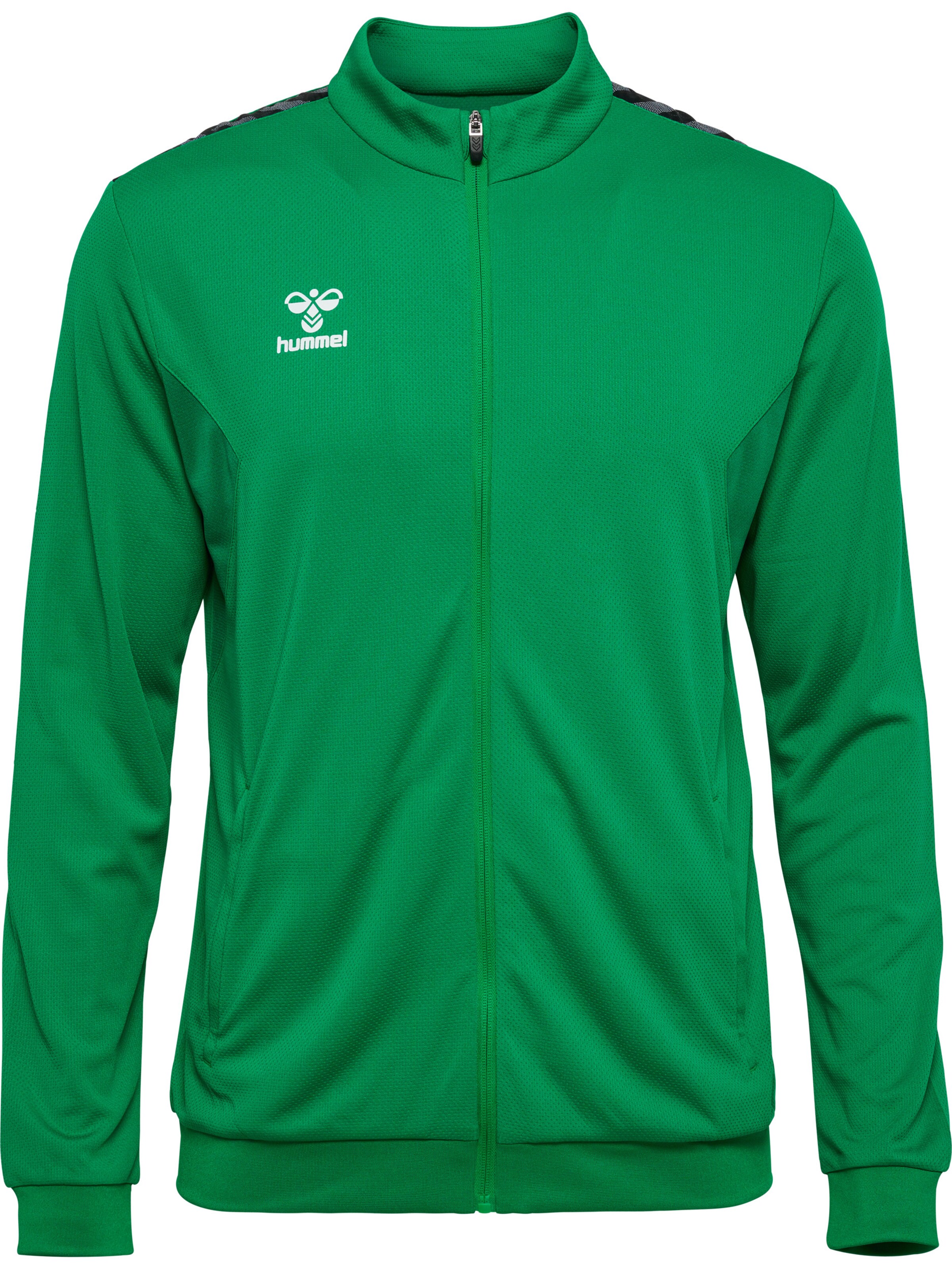Hummel Sportssweatjakke i grøn: forside