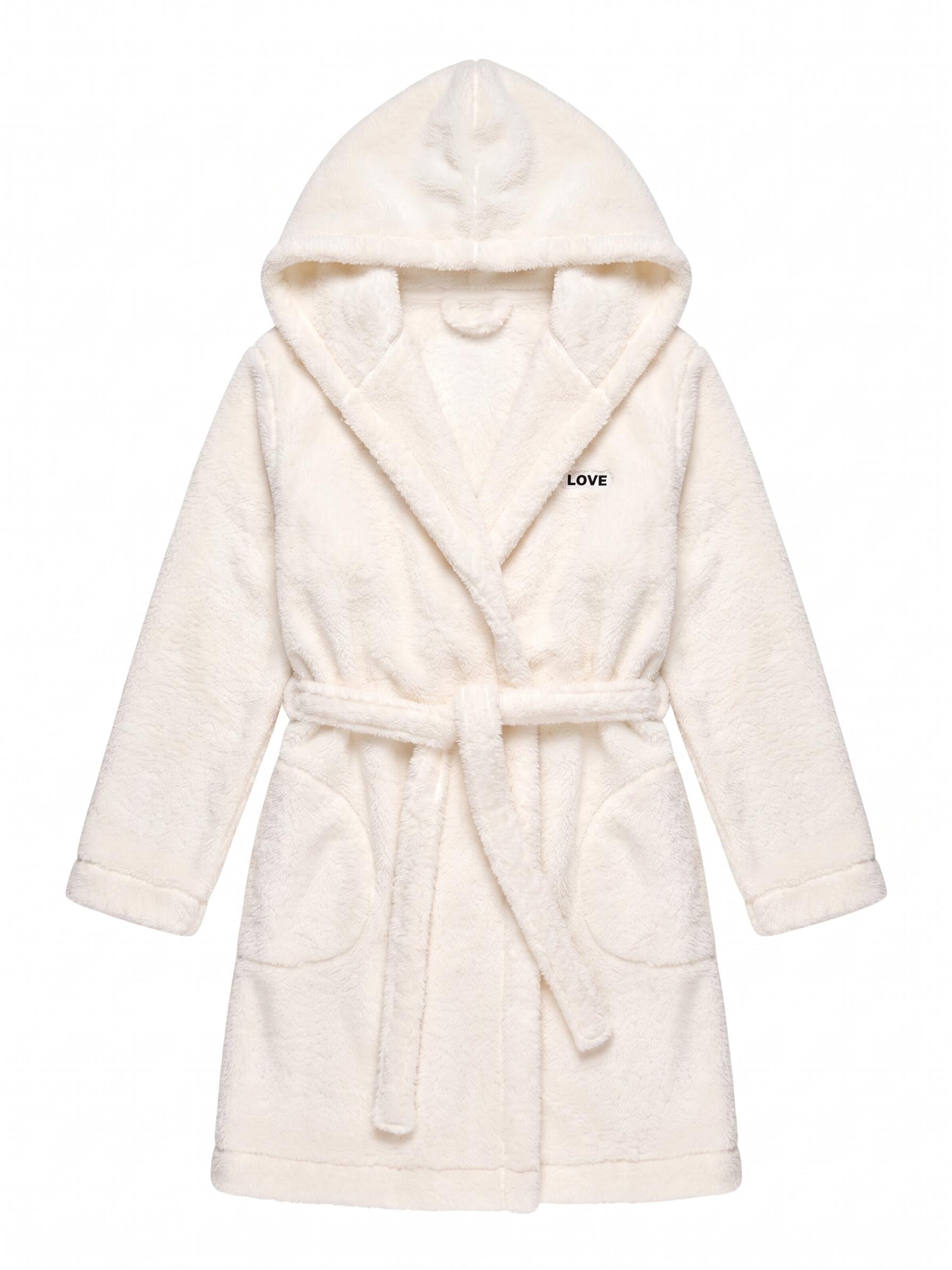 L&L Dressing Gown 'Brandi 2204' in Beige: front