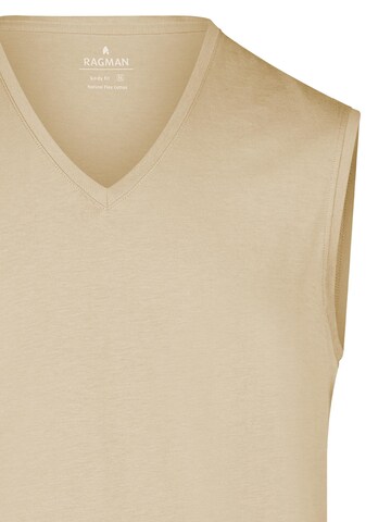 Ragman Undershirt 'Basic' in Beige