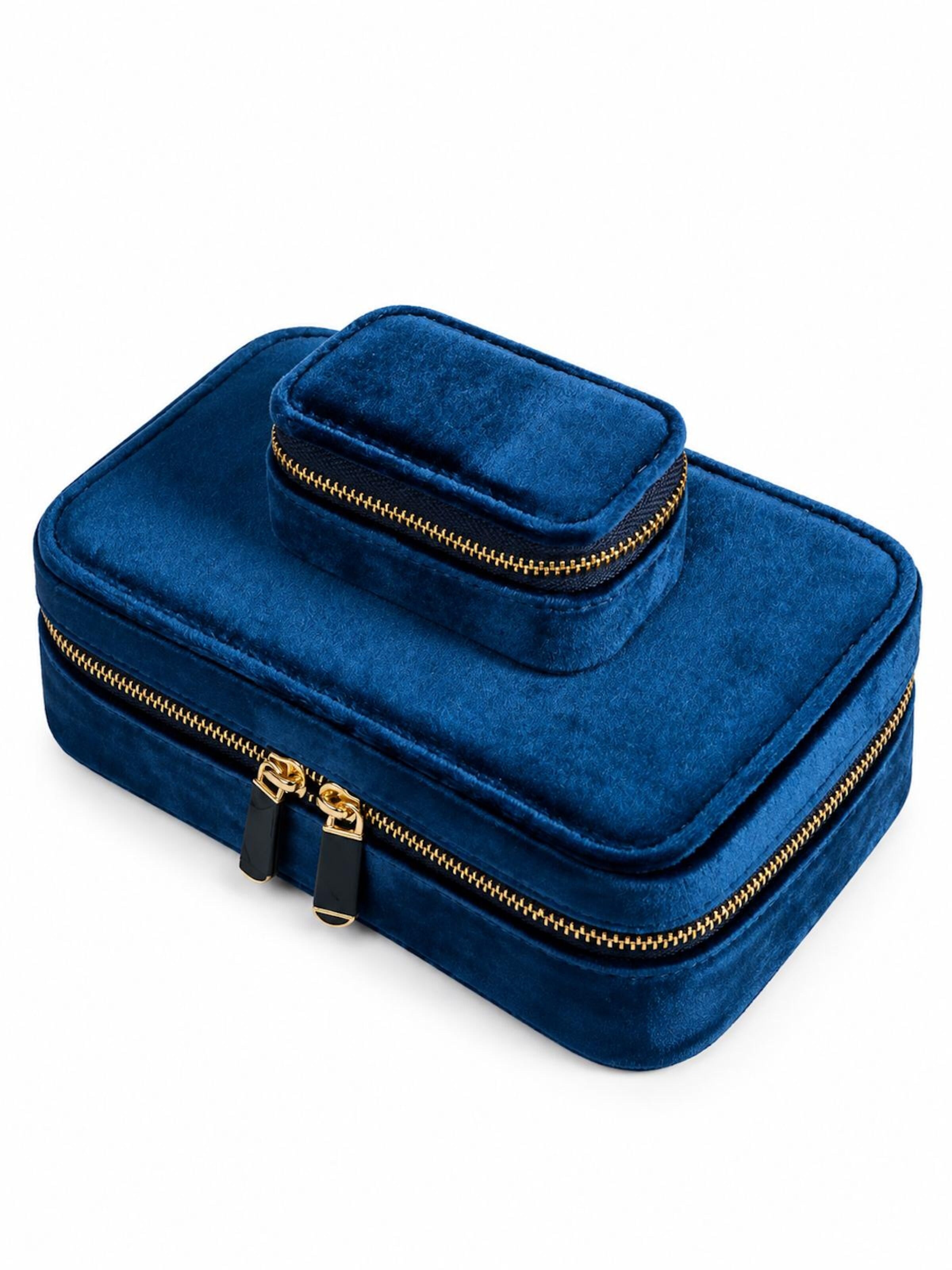 Boîte à bijoux LanLivia en bleu : devant