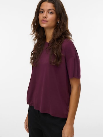 VERO MODA Shirt 'VMFilli' in Red: front