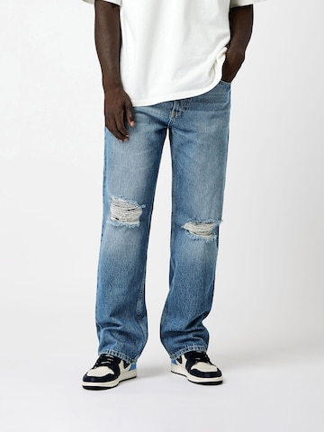 Regular Jeans de la EIGHTYFIVE pe albastru: față