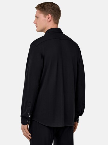 Boggi Milano Regular fit Button Up Shirt 'B Tech' in Black
