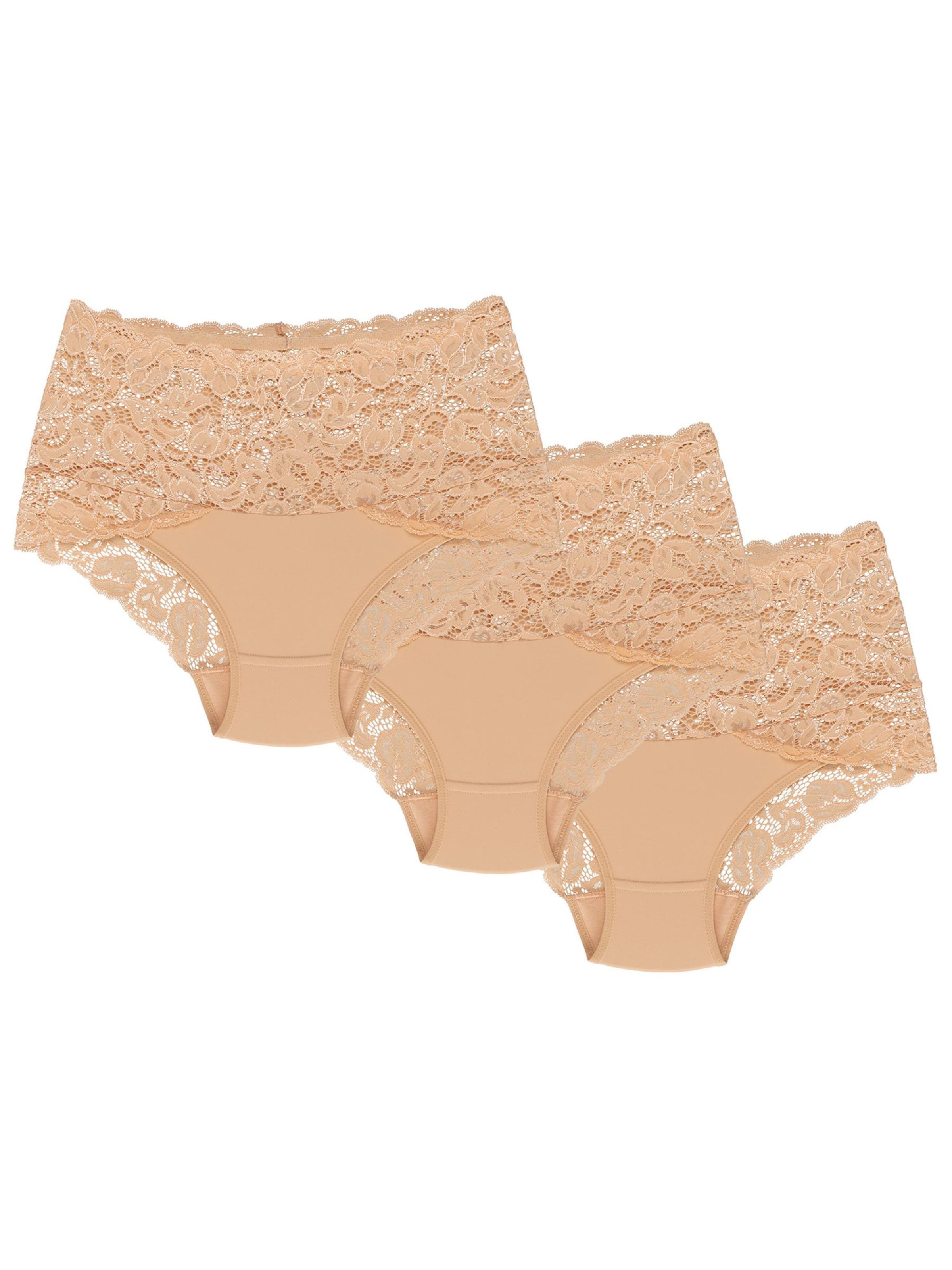 Wolbar Slip 'Teri'‌ in Beige: Vorderseite