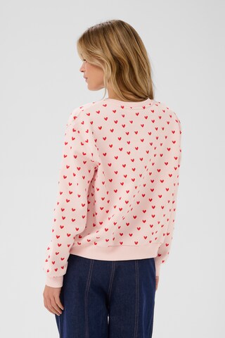 SAINT TROPEZ Sweatshirt 'PammaSZ' in Pink