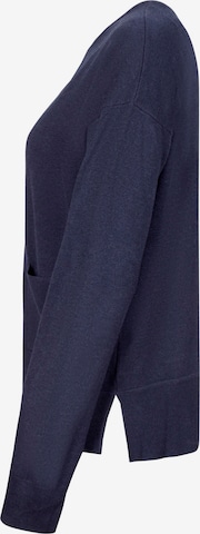 LIEBLINGSSTÜCK Knit Cardigan in Blue: front