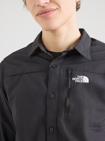 juoda THE NORTH FACE Standartinis modelis Funkciniai marškiniai 'SEQUOIA'