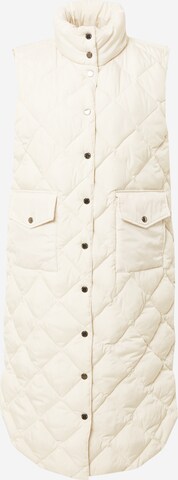 Freequent Bodywarmer 'OLGA' in Beige: voorkant