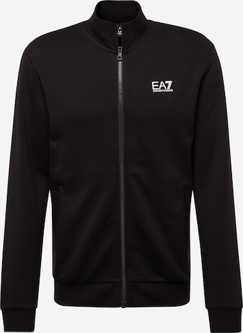 EA7 Emporio ArmaniGornji dio trenirke - crna boja: prednji dio