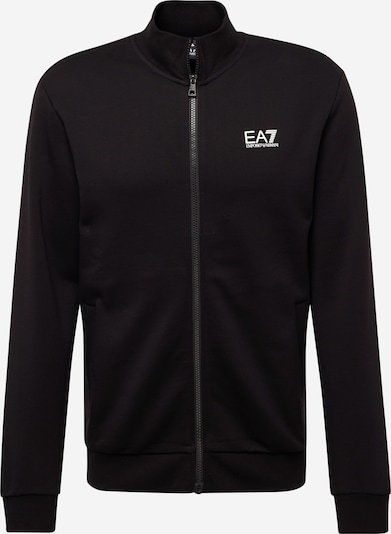 EA7 Emporio Armani Gornji dio trenirke u crna / bijela, Pregled proizvoda