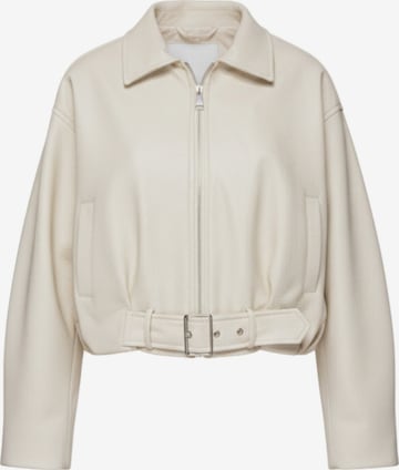 Veste mi-saison Ombre en beige : devant