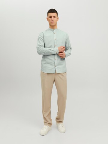 JACK & JONES Slim fit Skjorta 'Summer' i grön