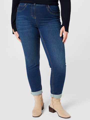 SAMOON Jeans 'Betty' in Blauw: voorkant