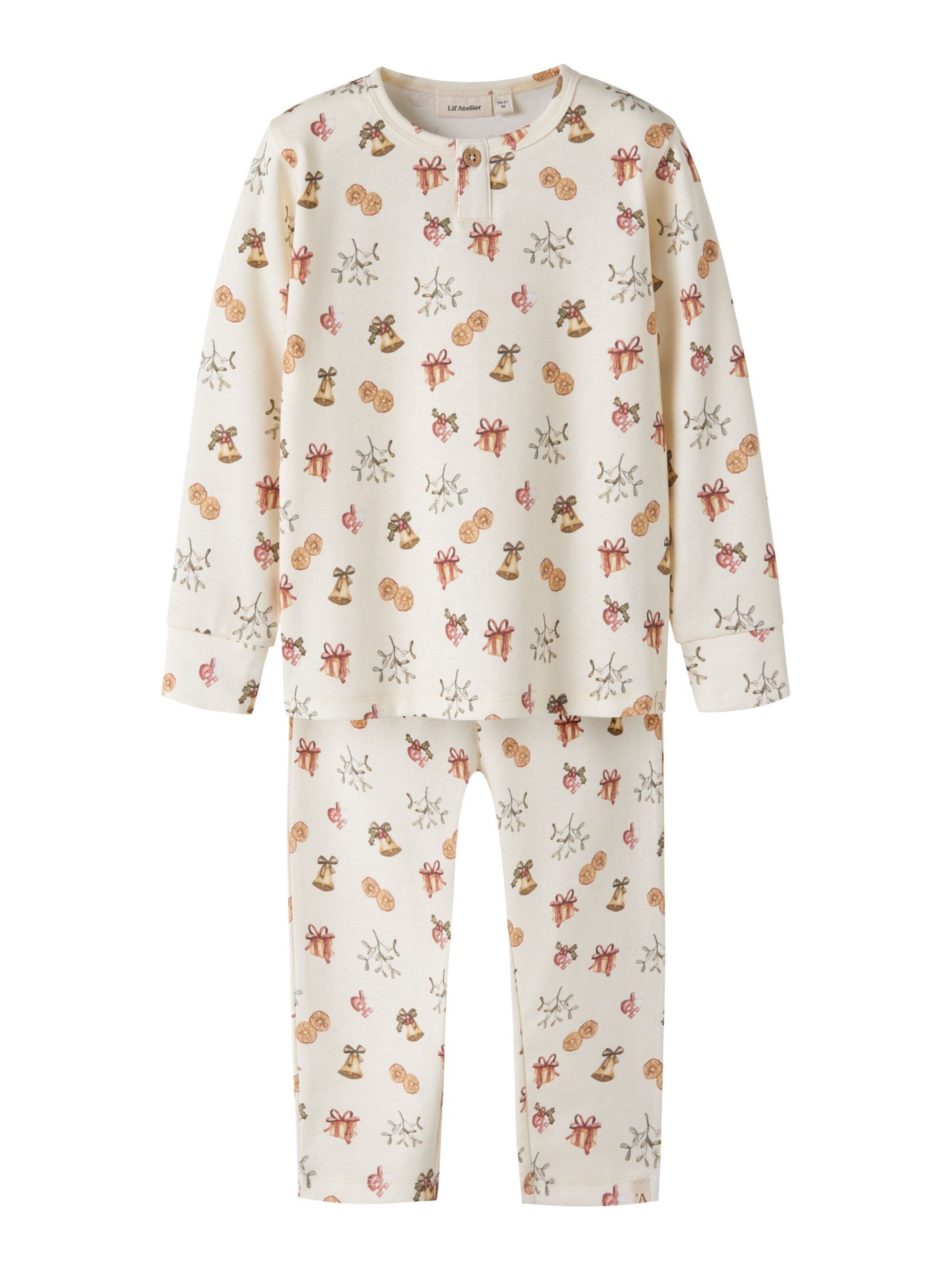 Pyjama Lil'Atelier en beige : devant