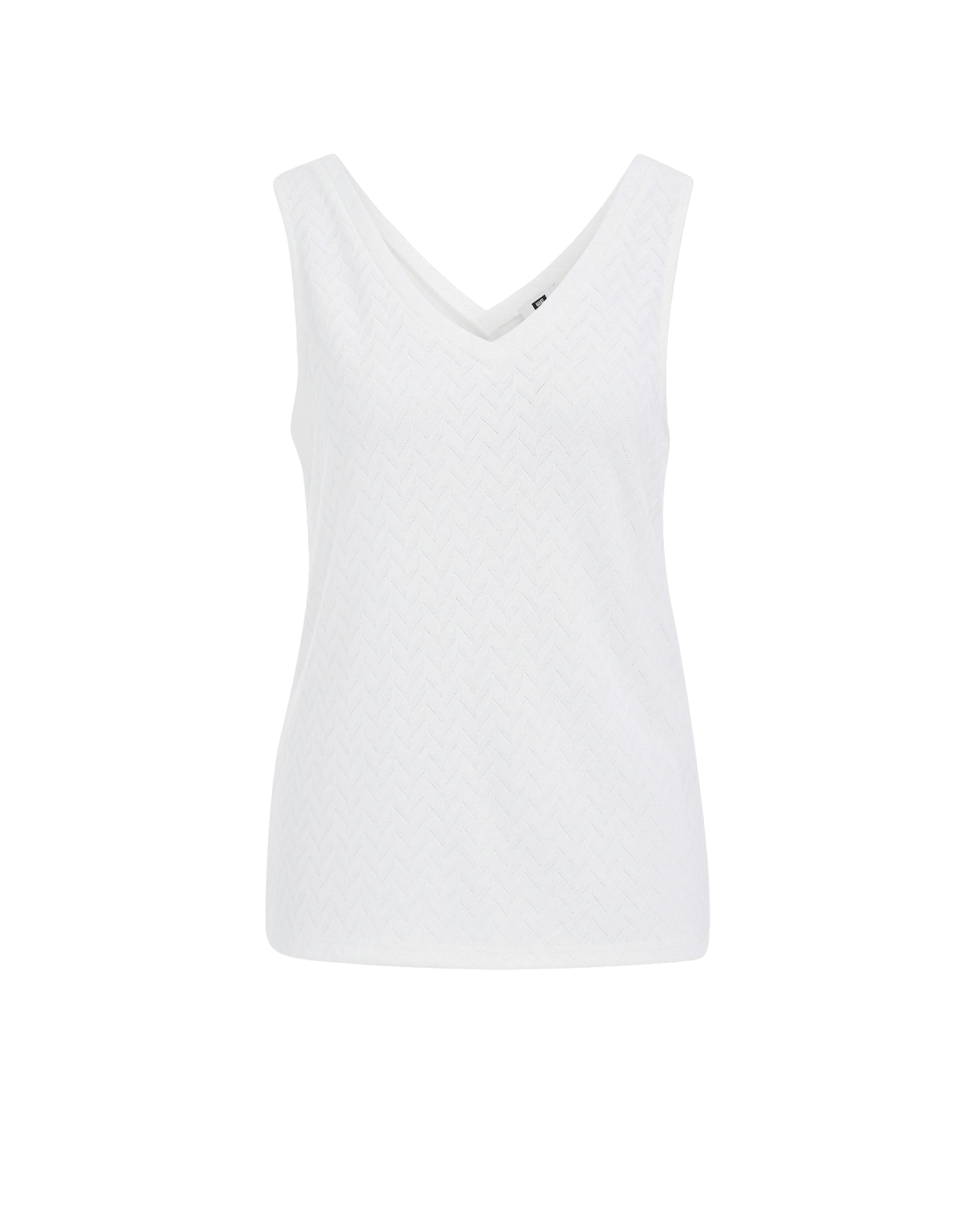 WE Fashion Topp i vit: framsida