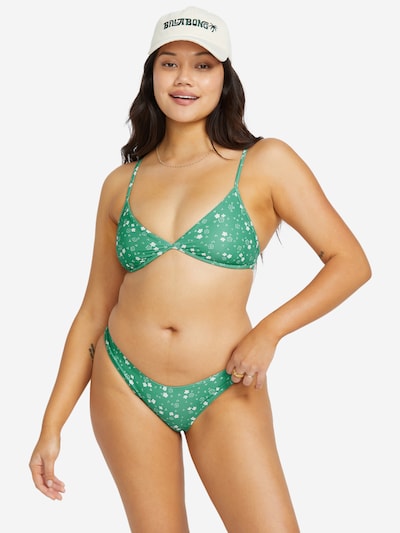 BILLABONG Bikini Top 'In The Green Charlie' in Jade / White, Item view