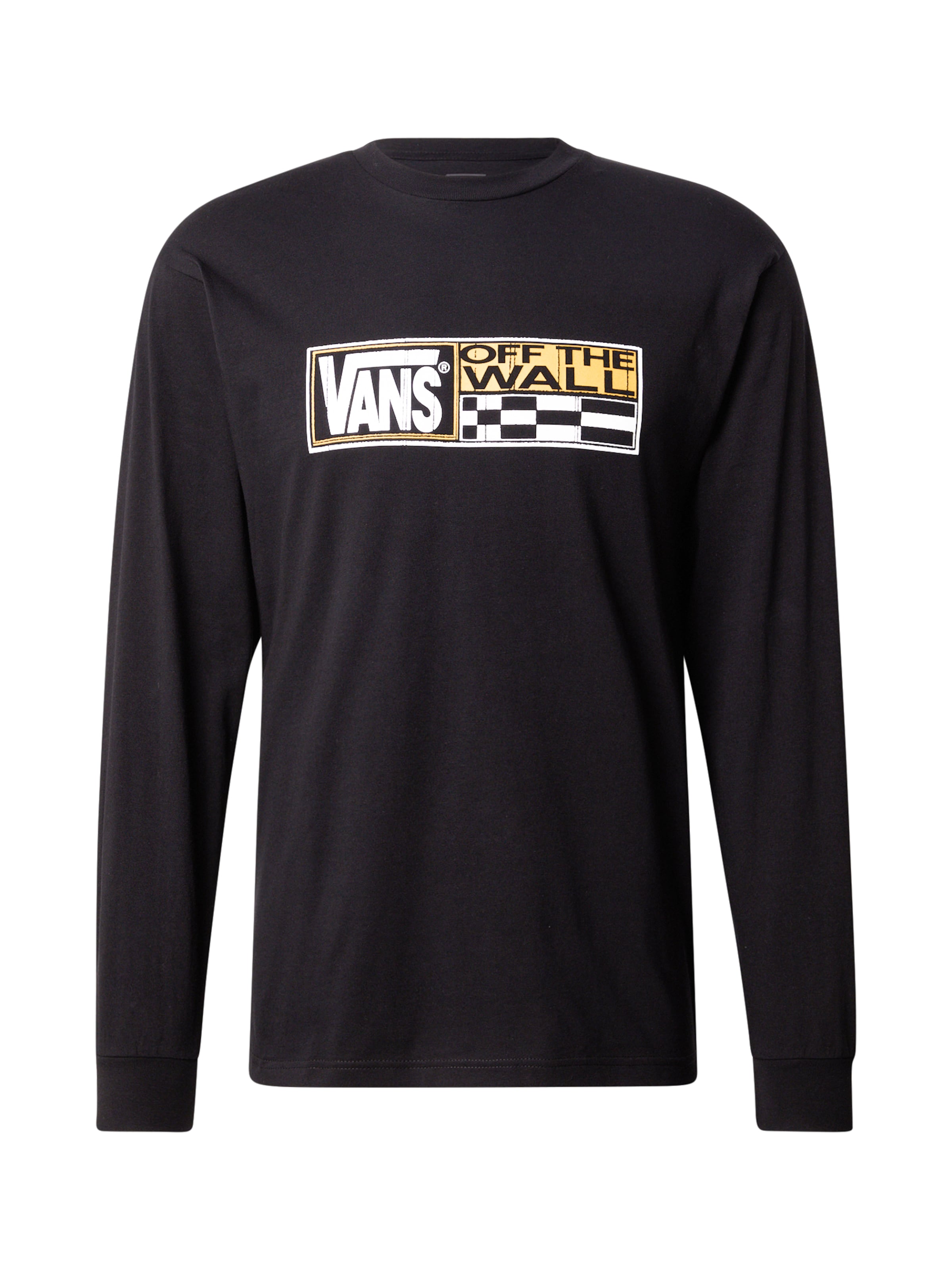 VANS Shirt in XS in orange / schwarz / weiß, Produktansicht
