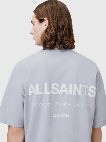 Maglietta 'Underground' di AllSaints in blu