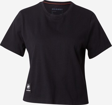 MAMMUT Functioneel shirt 'Massone' in Zwart: voorkant