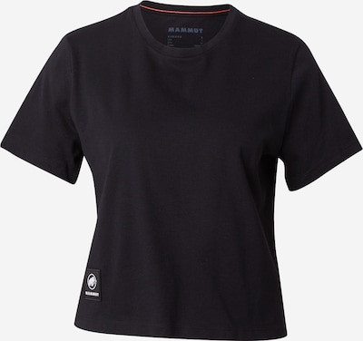 MAMMUT Functioneel shirt 'Massone' in de kleur Zwart / Offwhite, Productweergave