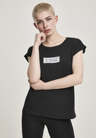 Merchcode Shirt 'Next Boyfriend' in Black: front